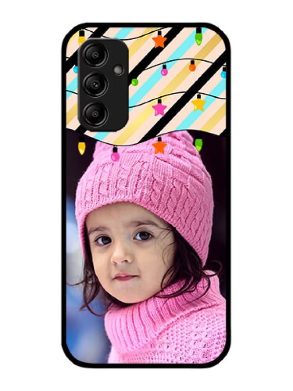 Custom Galaxy A14 5G Custom Metal Phone CaseLights Hanging Design