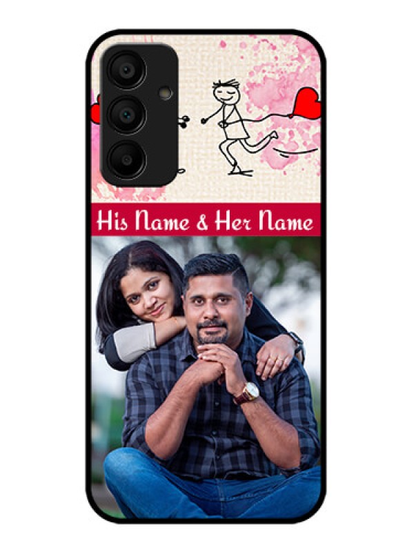 Custom Galaxy A15 5G Custom Metal Phone CaseYou And Me Case Design