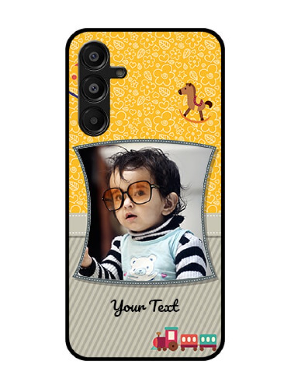 Custom Samsung Galaxy A16 5G Custom Metal Phone Case - Baby Picture Upload Design