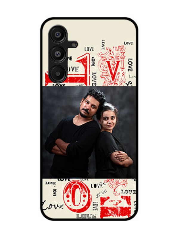 Custom Samsung Galaxy A16 5G Custom Metal Phone Case - Trendy Love Design Case