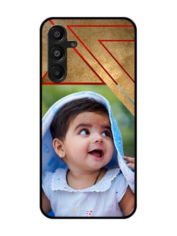 Custom Samsung Galaxy A16 5G Custom Metal Phone Case - Gradient Abstract Texture Design