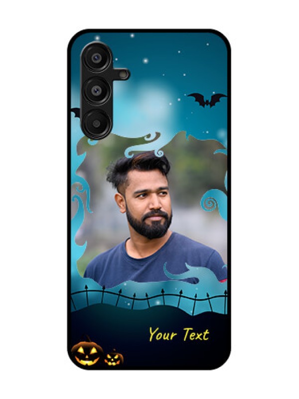 Custom Samsung Galaxy A16 5G Custom Metal Phone Case - Halloween Frame Design