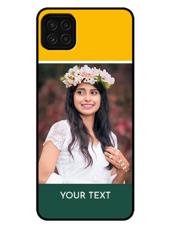 Custom Galaxy A22 5G Custom Metal Phone Case - Love You Design