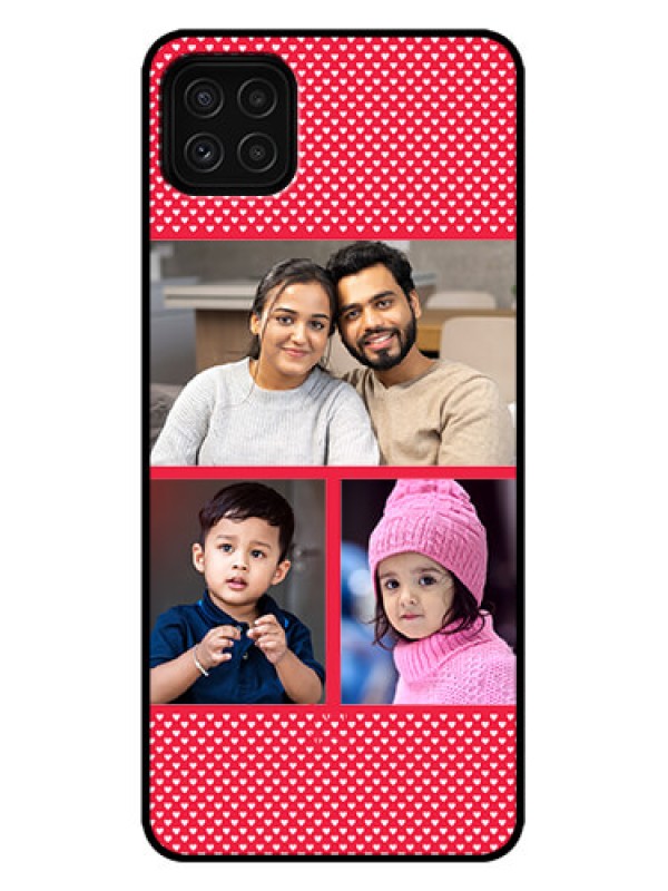 Custom Galaxy A22 5G Custom Metal Phone Case - Bulk Photo Upload Design