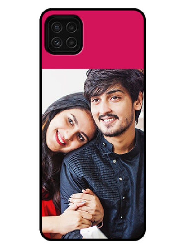 Custom Galaxy A22 5G Custom Metal Phone Case - Anniversary Cover Design