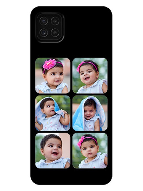 Custom Galaxy A22 5G Custom Metal Phone Case - Multiple Pictures Design