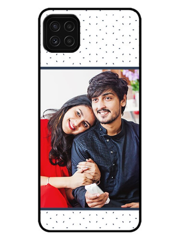 Custom Galaxy A22 5G Custom Metal Phone Case - Premium Dot Design
