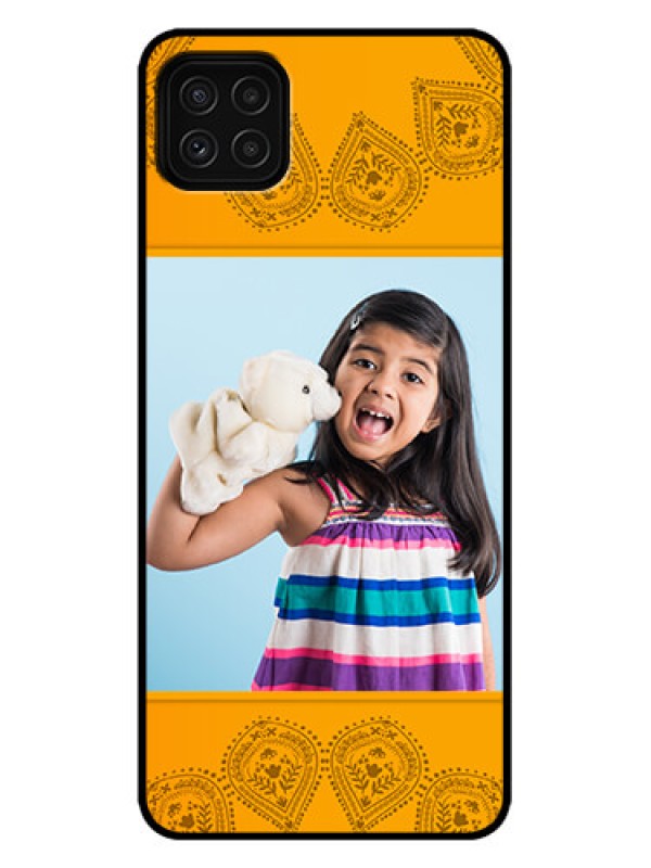 Custom Galaxy A22 5G Custom Metal Phone Case - Photo Wedding Design