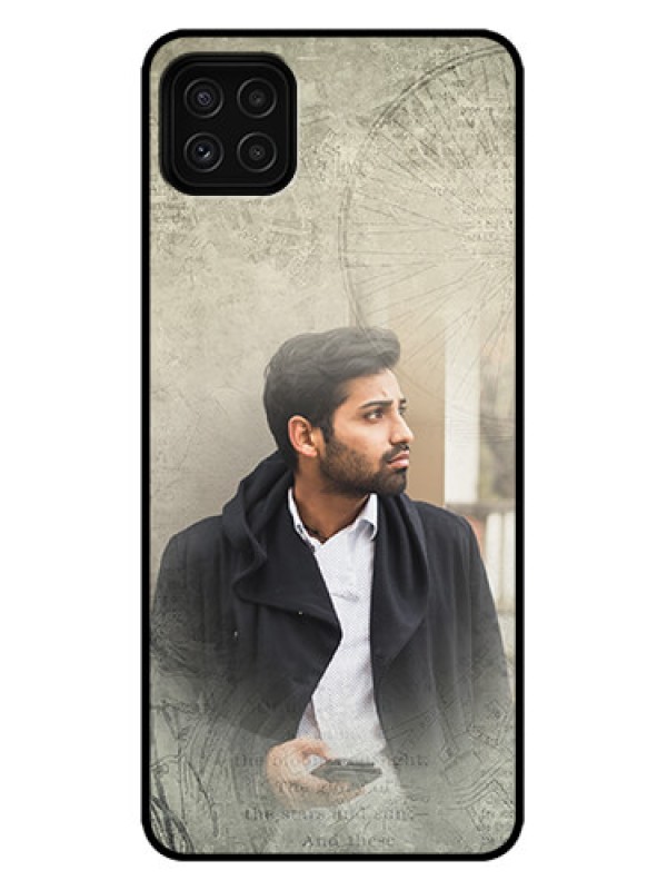 Custom Galaxy A22 5G Custom Metal Phone Case - With Vintage Design