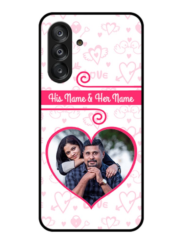 Custom Galaxy A26 5G Custom Metal Phone Case - Alphabet Design