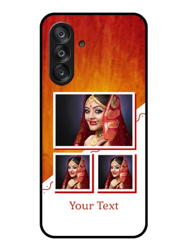 Custom Galaxy A26 5G Custom Metal Phone Case - Stunning Floral Design