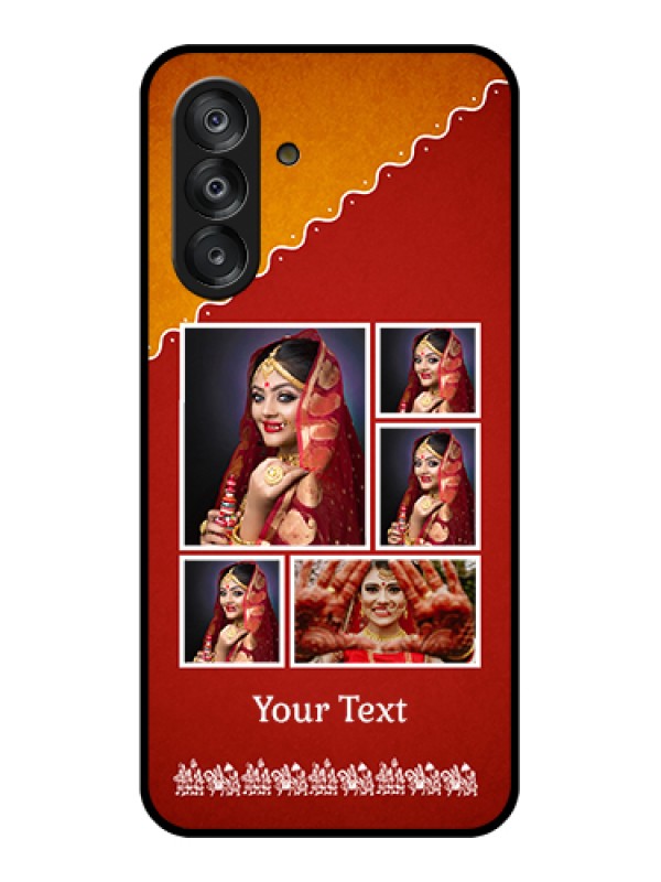 Custom Galaxy A26 5G Custom Metal Phone Case - Classy Floral Design