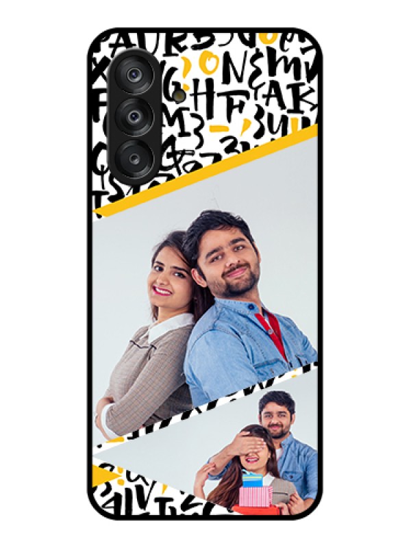 Custom Galaxy A26 5G Custom Metal Phone Case - 3 Image With Vintage Floral Design