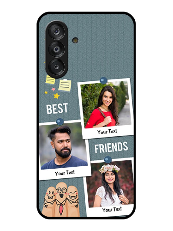 Custom Galaxy A26 5G Custom Metal Phone Case - Makeup Icons Design