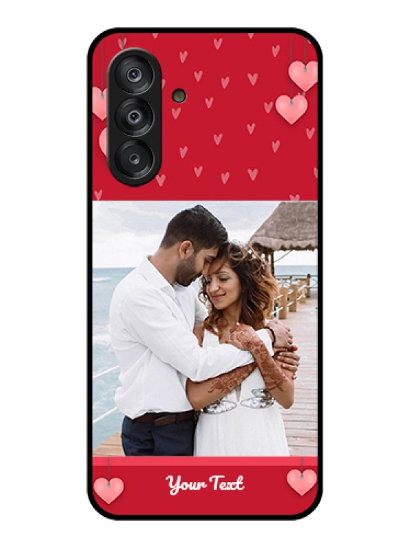 Custom Galaxy A26 5G Custom Metal Phone Case - Love Doodle Art Design