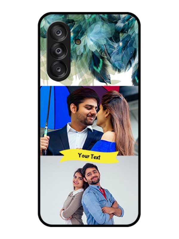 Custom Galaxy A26 5G Custom Metal Phone Case - With Texture Design