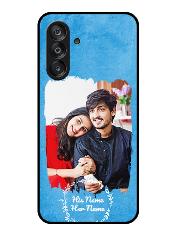 Custom Galaxy A26 5G Custom Metal Phone Case - Mr With Name Design