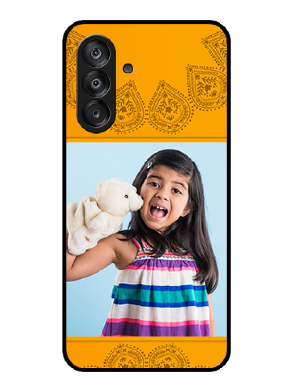 Custom Galaxy A26 5G Custom Metal Phone Case - King With Name Design