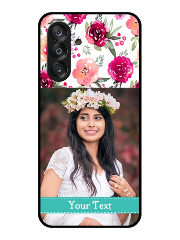 Custom Galaxy A26 5G Custom Metal Phone Case - With Your Name Design