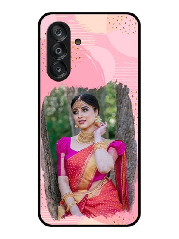 Custom Galaxy A26 5G Custom Metal Phone Case - Coloured Waves Design