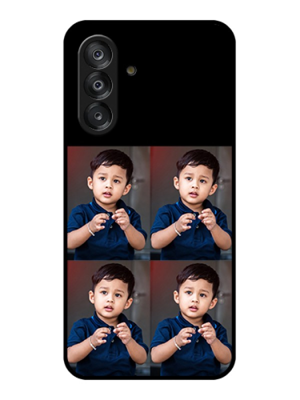 Custom Galaxy A26 5G Custom Metal Phone Case - Stylish Semi - Circle Pattern Design