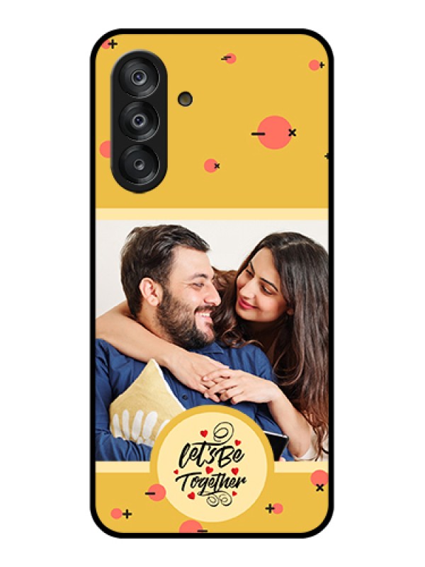 Custom Galaxy A26 5G Custom Metal Phone Case - Lets Be Together Design