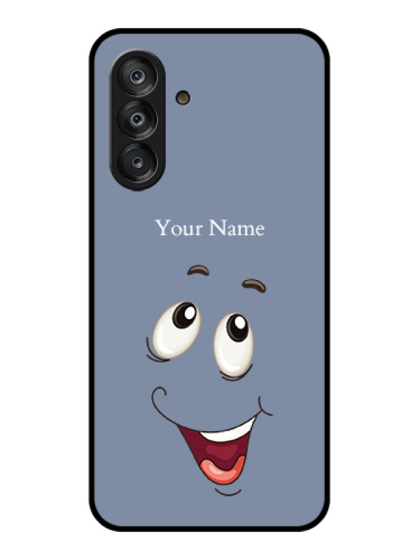 Custom Galaxy A26 5G Custom Metal Phone Case - Laughing Cartoon Face Design