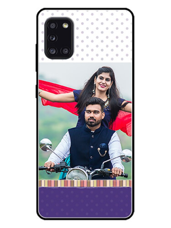 Custom Galaxy A31 Custom Metal Phone CaseCute Family Design