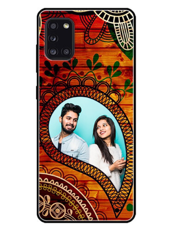 Custom Galaxy A31 Custom Metal Phone CaseAbstract Colorful Design