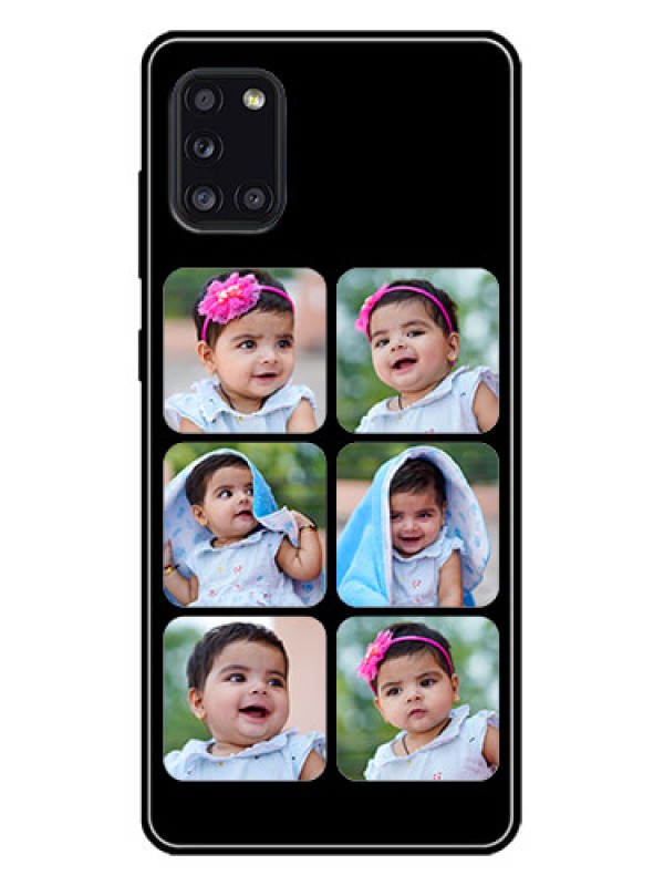 Custom Galaxy A31 Custom Metal Phone CaseMultiple Pictures Design