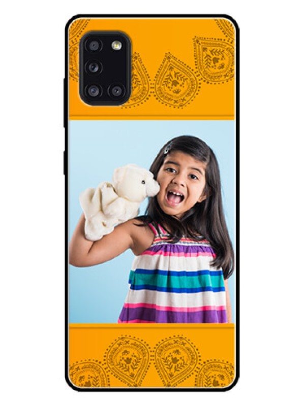 Custom Galaxy A31 Custom Metal Phone CasePhoto Wedding Design