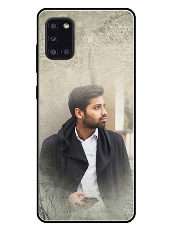 Custom Galaxy A31 Custom Metal Phone CaseWith Vintage Design