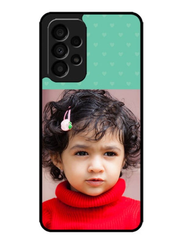 Custom Galaxy A33 5G Custom Metal Phone CaseLovers Picture Design