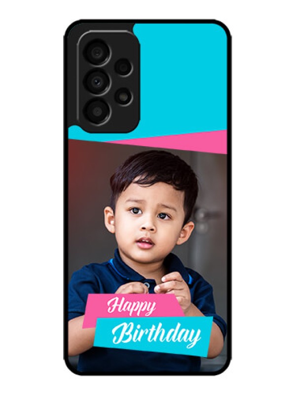 Custom Galaxy A33 5G Custom Metal Phone CaseImage Holder With 2 Color Design