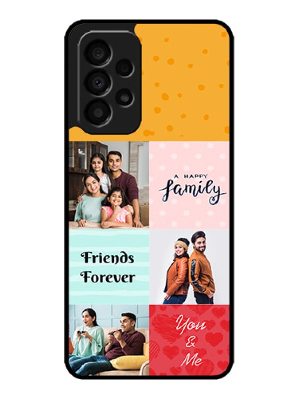 Custom Galaxy A33 5G Custom Metal Phone CaseImages With Quotes Design