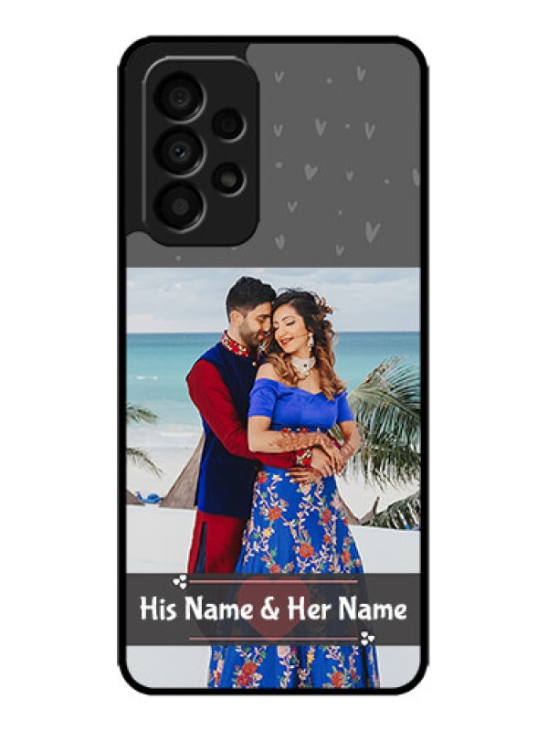 Custom Galaxy A33 5G Custom Metal Phone CaseBuy Love Design With Photo Online
