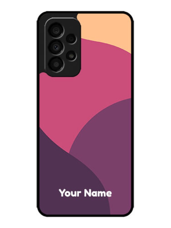 Custom Galaxy A33 5G Custom Metal Phone CaseMixed Multi - Colour Abstract Art Design