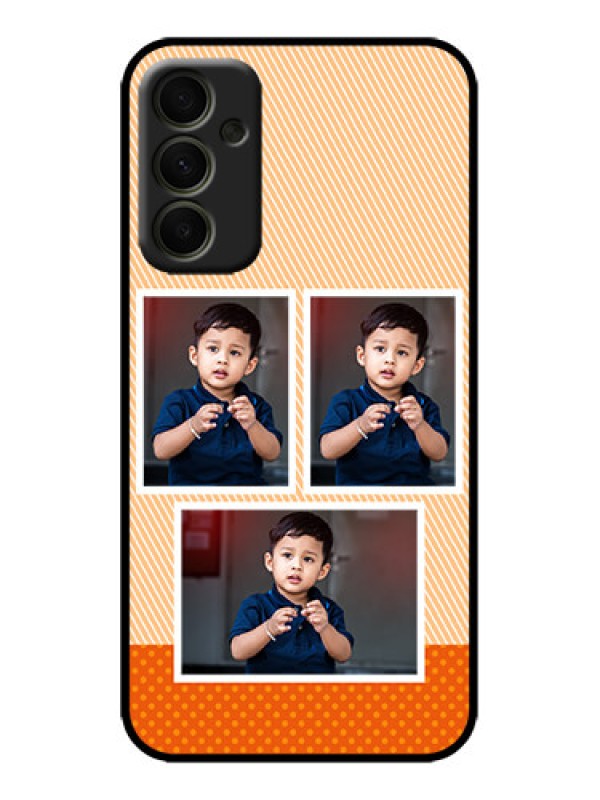 Custom Galaxy A34 5G Custom Metal Phone Case - Bulk Photos Upload Design