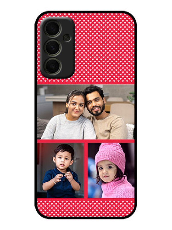 Custom Galaxy A34 5G Custom Metal Phone Case - Bulk Photo Upload Design