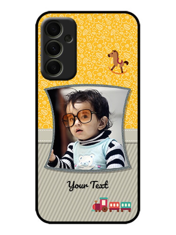 Custom Galaxy A34 5G Custom Metal Phone Case - Baby Picture Upload Design