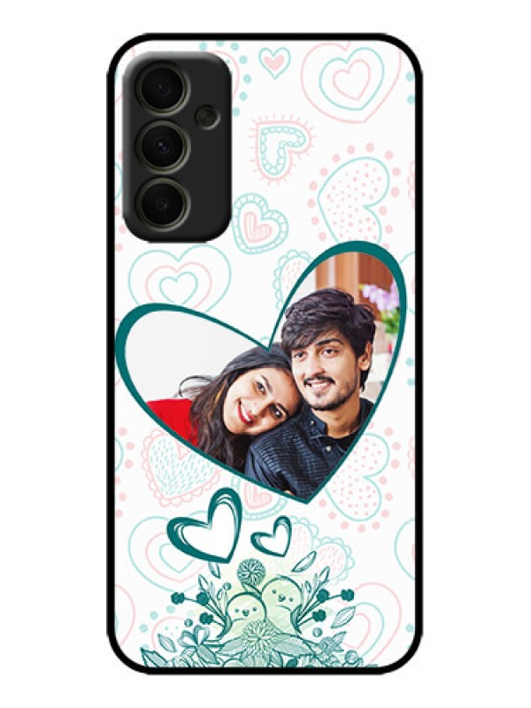 Custom Galaxy A34 5G Custom Metal Phone Case - Premium Couple Design