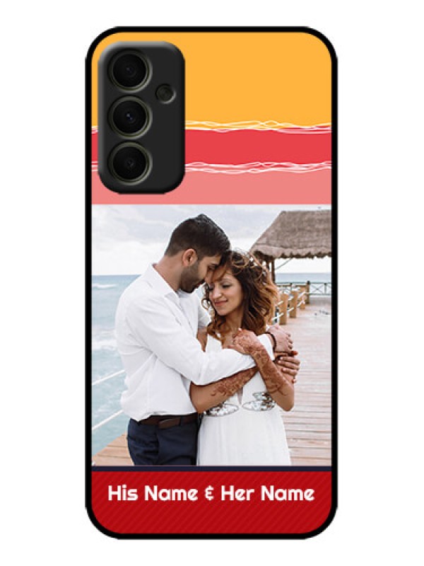 Custom Galaxy A34 5G Custom Metal Phone Case - Colorful Case Design