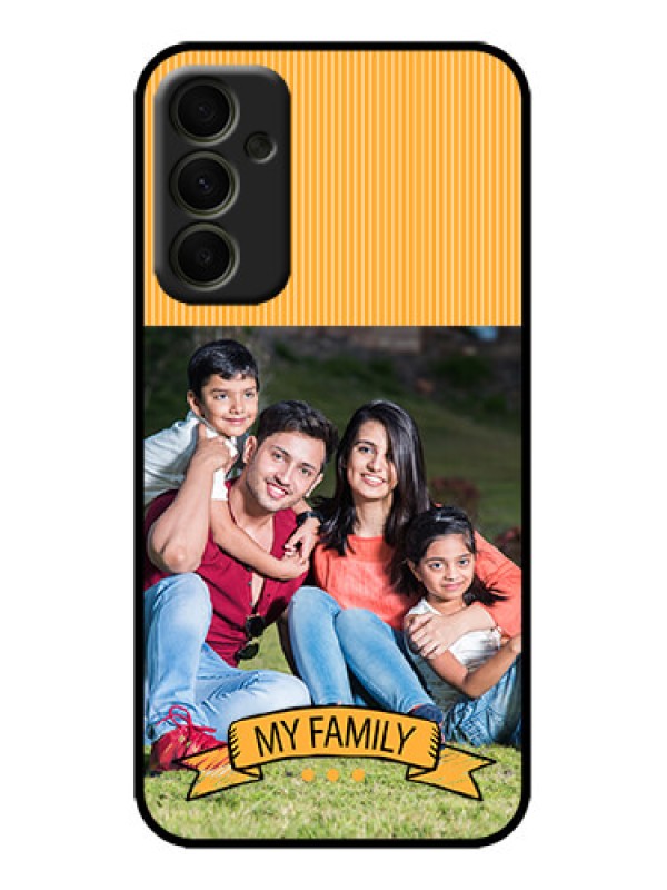 Custom Galaxy A34 5G Custom Metal Phone Case - My Family Design