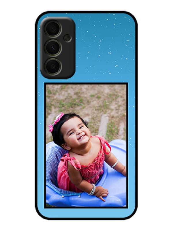 Custom Galaxy A34 5G Custom Metal Phone Case - Wave Pattern Colorful Design