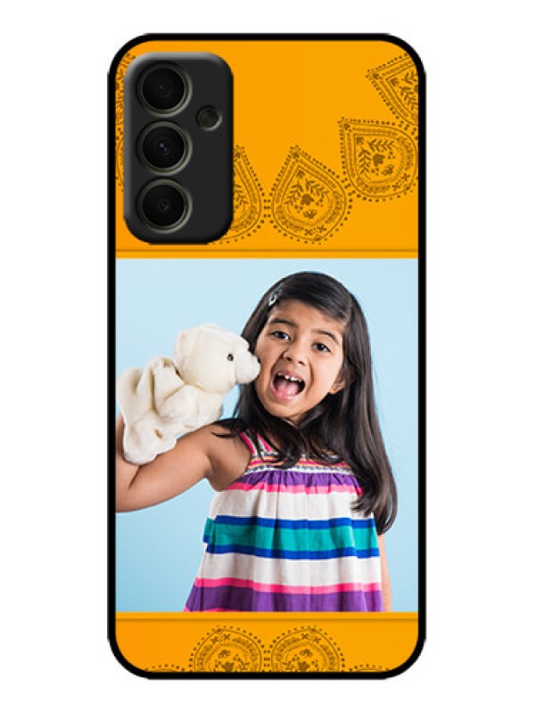 Custom Galaxy A34 5G Custom Metal Phone Case - Photo Wedding Design