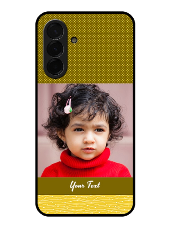 Custom Galaxy A36 5G Custom Metal Phone CaseOrange Love Symbol Design