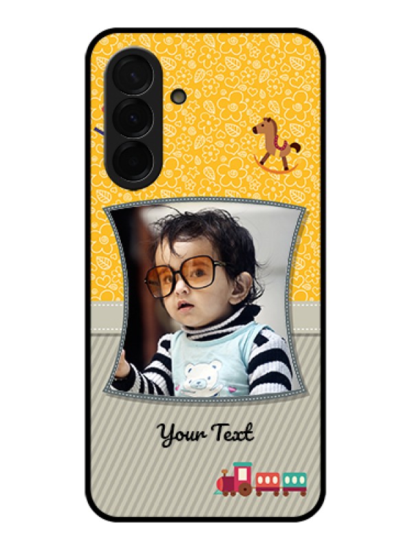 Custom Galaxy A36 5G Custom Metal Phone CaseRed Pattern Case Design