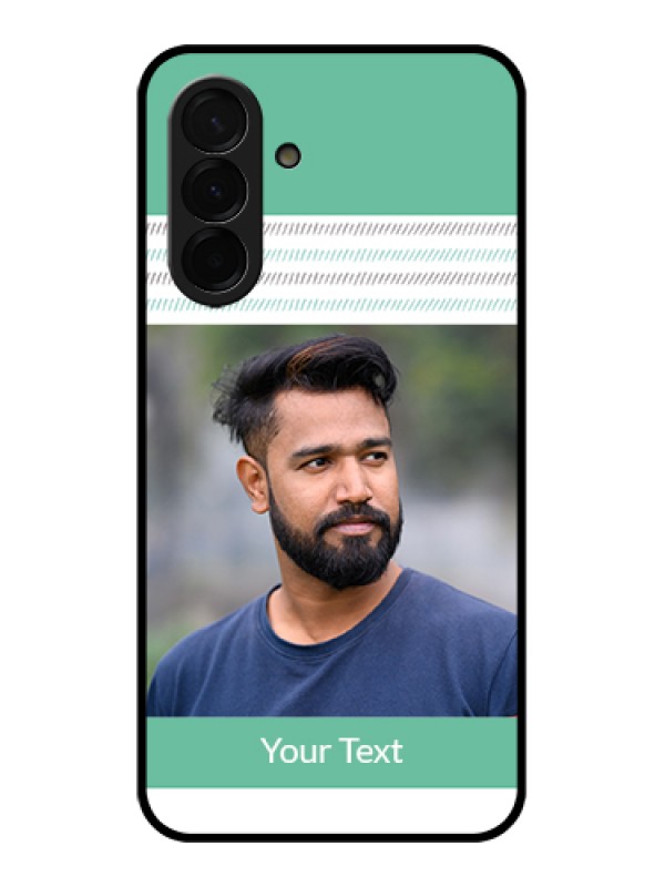 Custom Galaxy A36 5G Custom Metal Phone CaseSimple Green Color Design