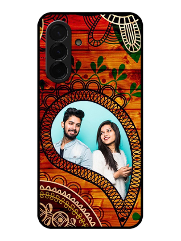 Custom Galaxy A36 5G Custom Metal Phone CaseWedding Pic Upload Design
