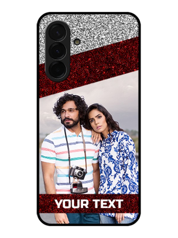 Custom Galaxy A36 5G Custom Metal Phone CasePink Pattern Design